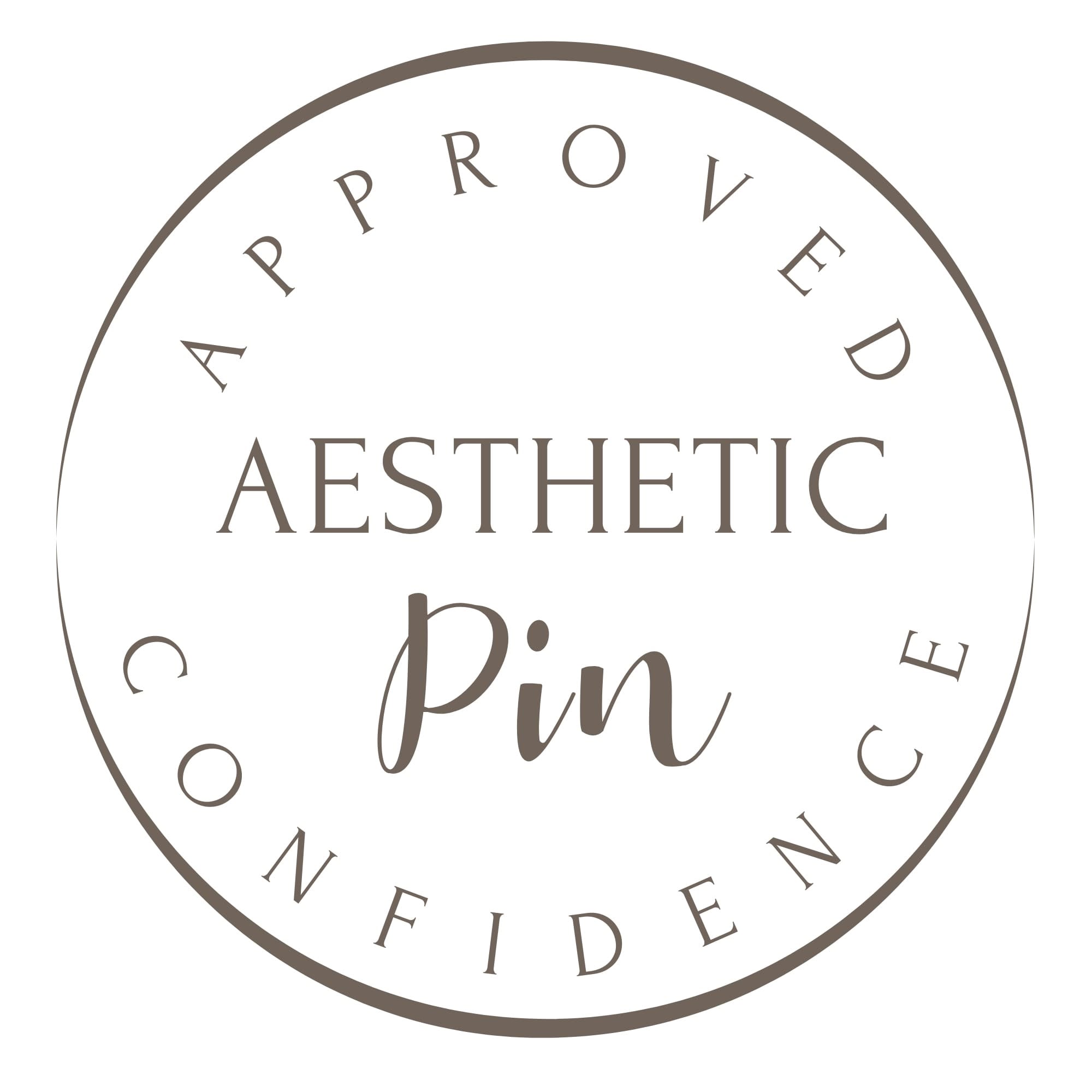 Aesthetic Pin verified practitioner badge