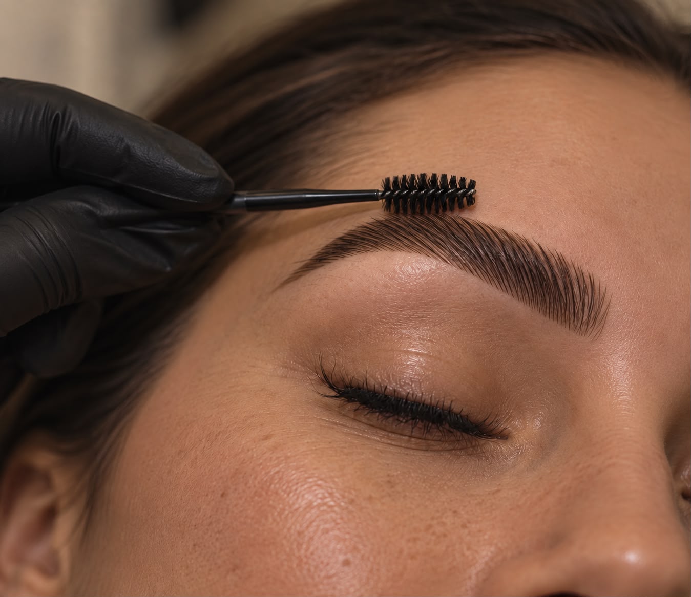 Bespoke brow styling at Bonds Aesthetics