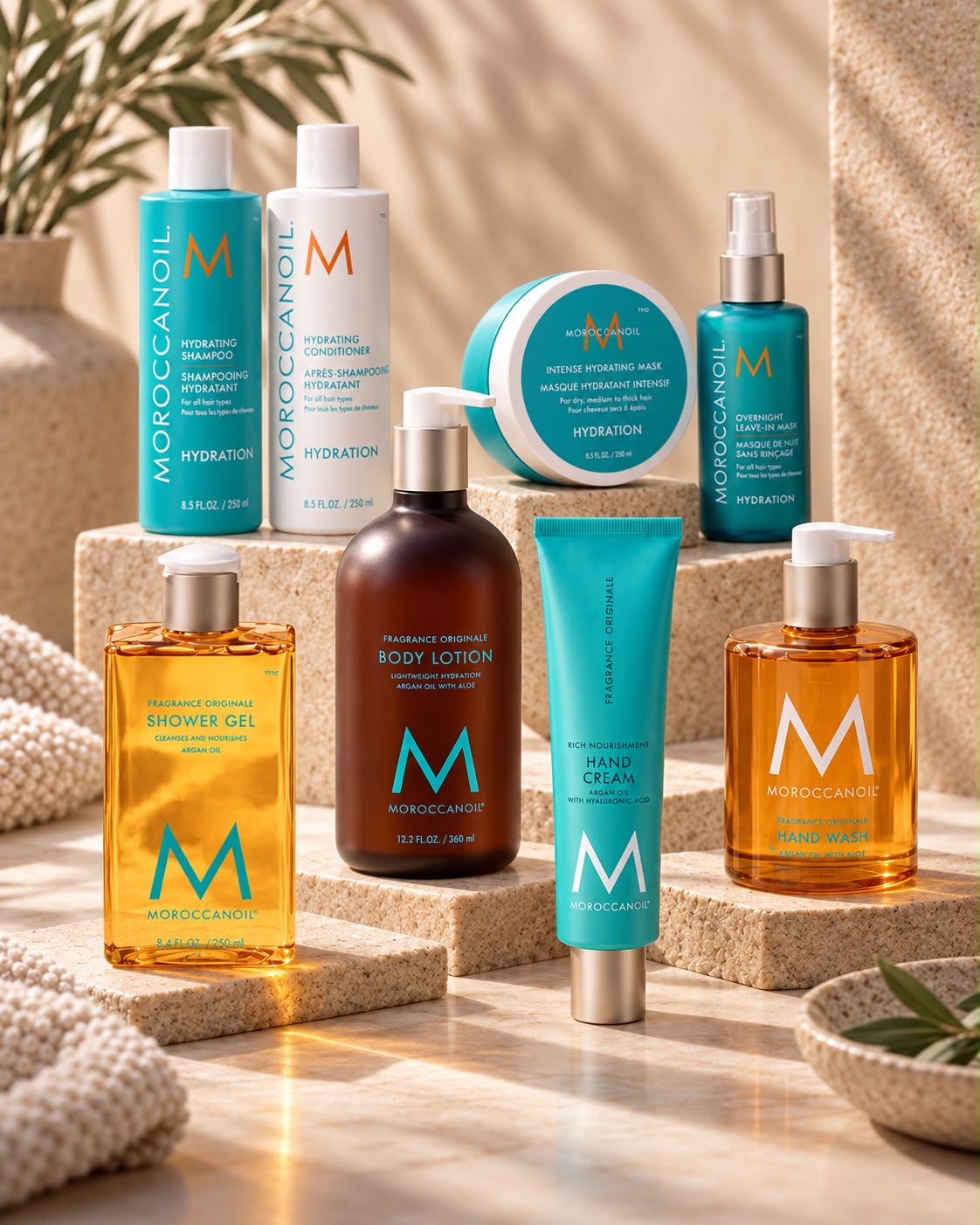 The Moroccanoil body collection at Bonds Aesthetics