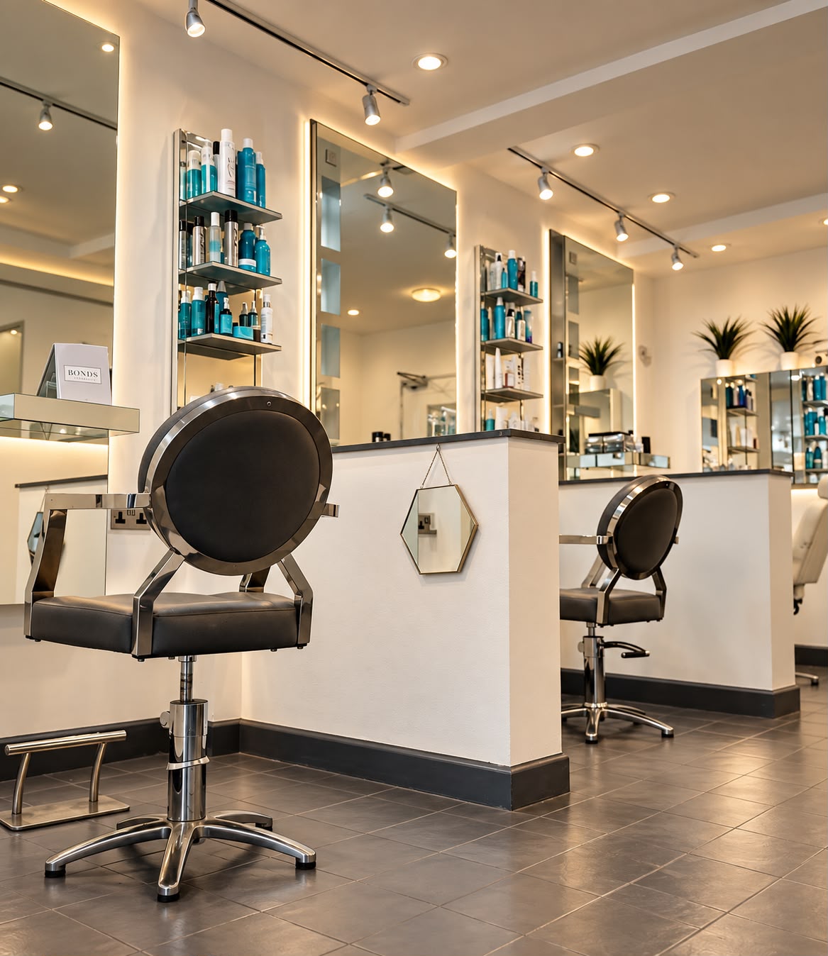 Inside the Bonds Aesthetics salon in Sutton Coldfield