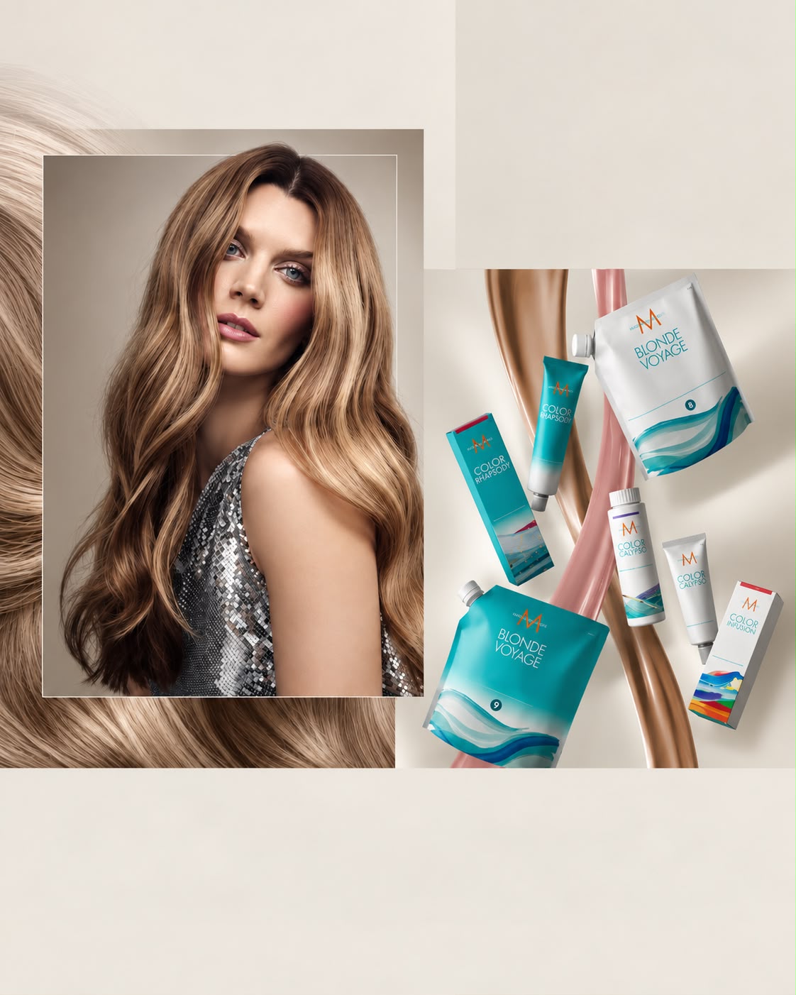 The Moroccanoil professional colour range