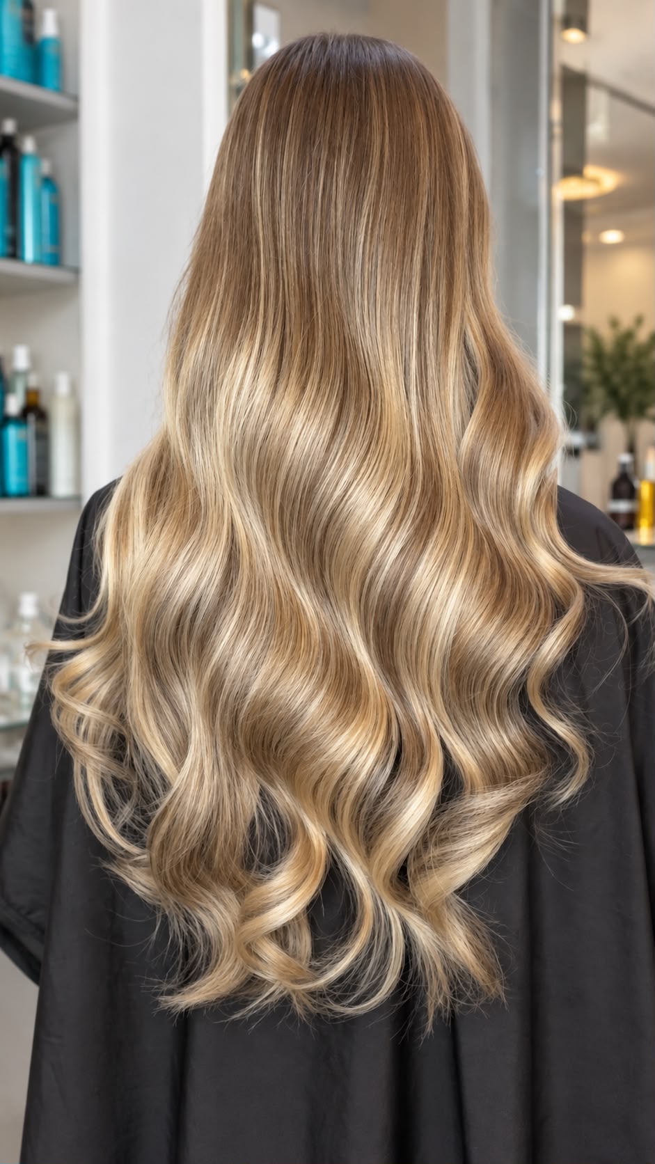 A beautiful balayage finish at Bonds Aesthetics